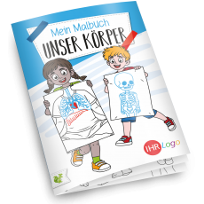 Malbuch UNSER KÖRPER