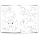 Malbuch DINOSAURIER