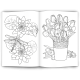 Malbuch BLUMEN