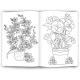 Malbuch BLUMEN