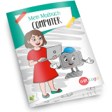 Malbuch Computer