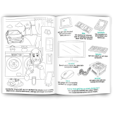 Malbuch Computer