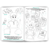 Malbuch Computer