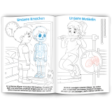 Malbuch UNSER KÖRPER