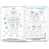 Malbuch UNSER KÖRPER