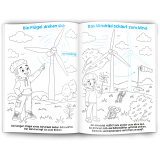 Malbuch WINDKRAFT