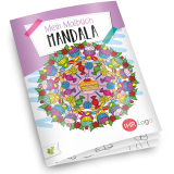 Malbuch MANDALA einfachere Version