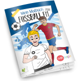 Malbuch Fussball Europameisterschaft 2021 - Version 1